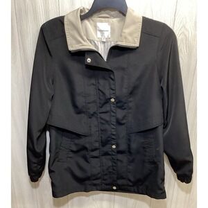 CROFT & BARROW Women's (Size S) Long Sleeve Coat Full‎ Zip & Snap